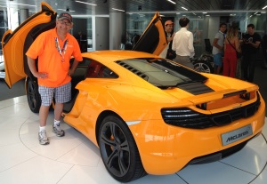 McLaren Orange London 2012